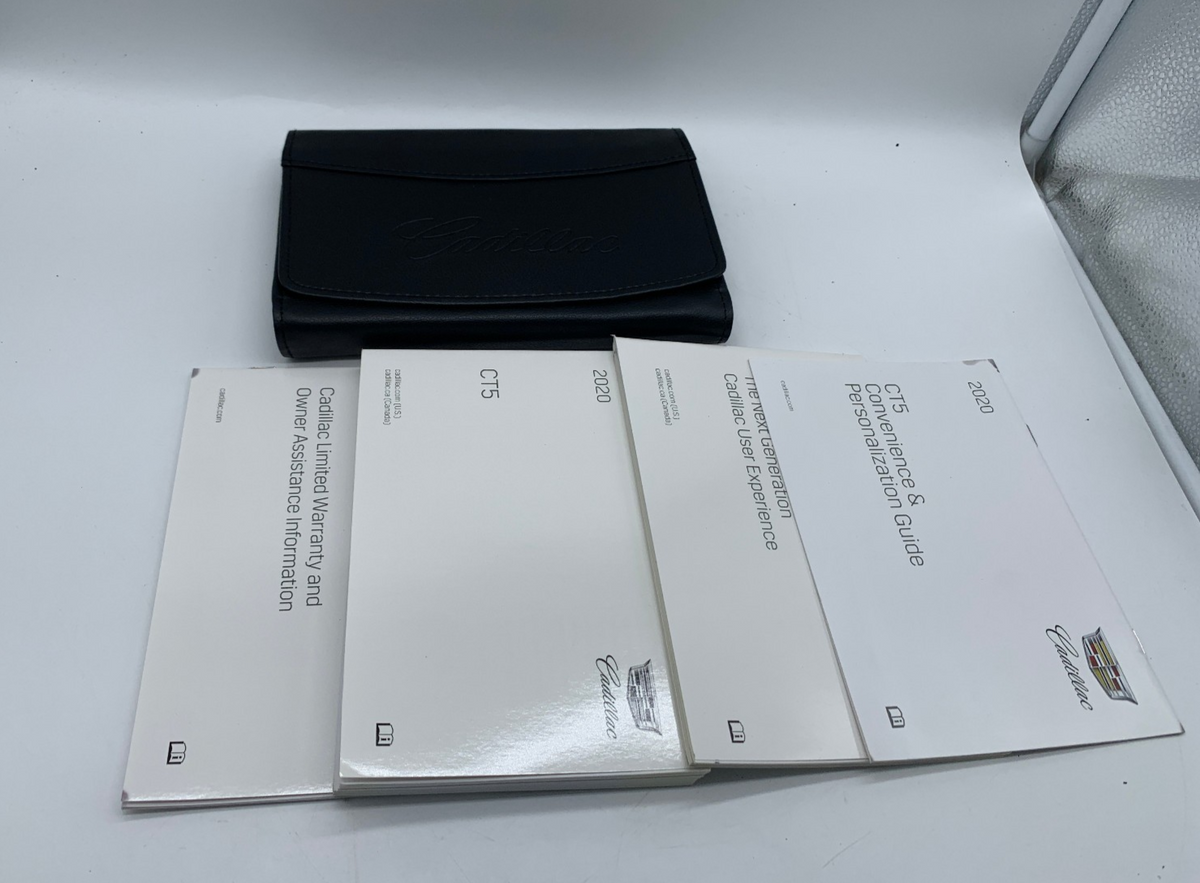 2020 Cadillac CT5 Owners Manual Set with Case OEM R01B02030