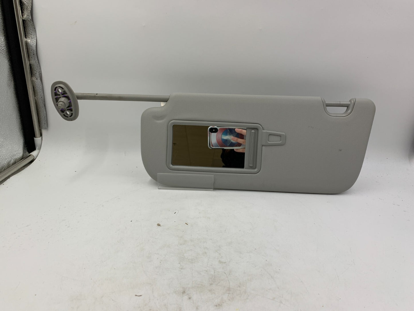 2014-2019 Kia Soul Driver Sun Visor Illuminated Gray OEM C02B12068