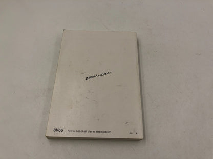 2007 Mazda 3 Owners Manual OEM D03B32063