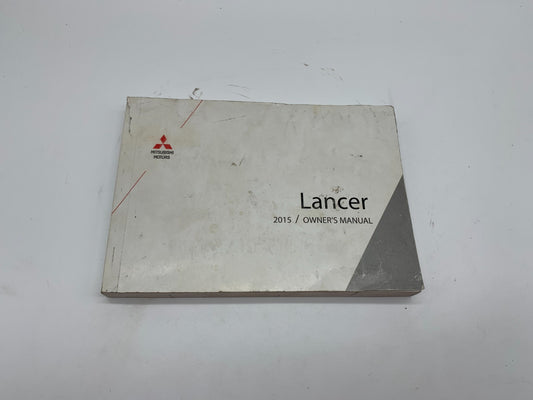 2015 Mitsubishi Lancer Owners Manual Set OEM D03B28013
