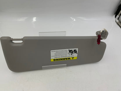 2008-2009 BMW 535i Driver Sun Visor Gray Illuminated OEM C01B39053