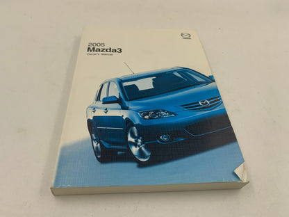2005 Mazda 3 Owners Manual  Set with Case OEM D04B41053