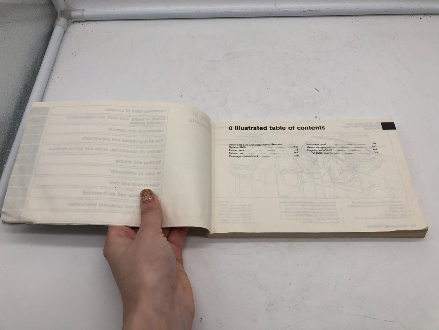 2008 Nissan Rogue Owners Manual OEM D02B62013