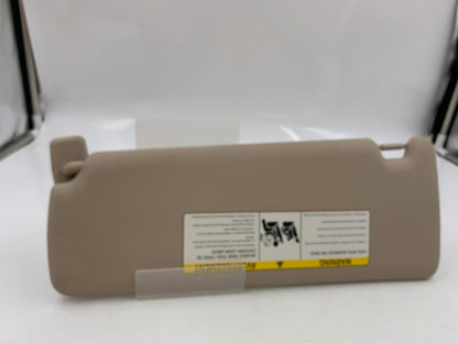 2012-2018 BMW 328i Passenger Sun Visor Sunvisor Beige OEM Illumination E03B66004