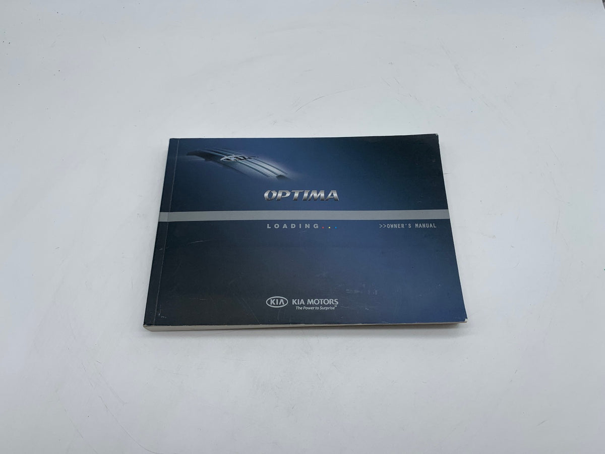 2008 Kia Optima Owners Manual OEM R01B37031