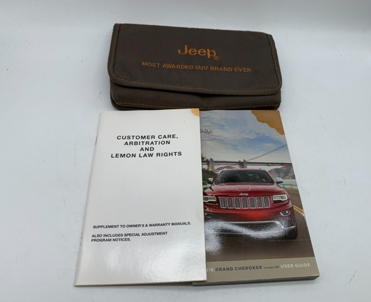 2016 Jeep Cherokee Owners Manual Set with Case OEM C02B01014