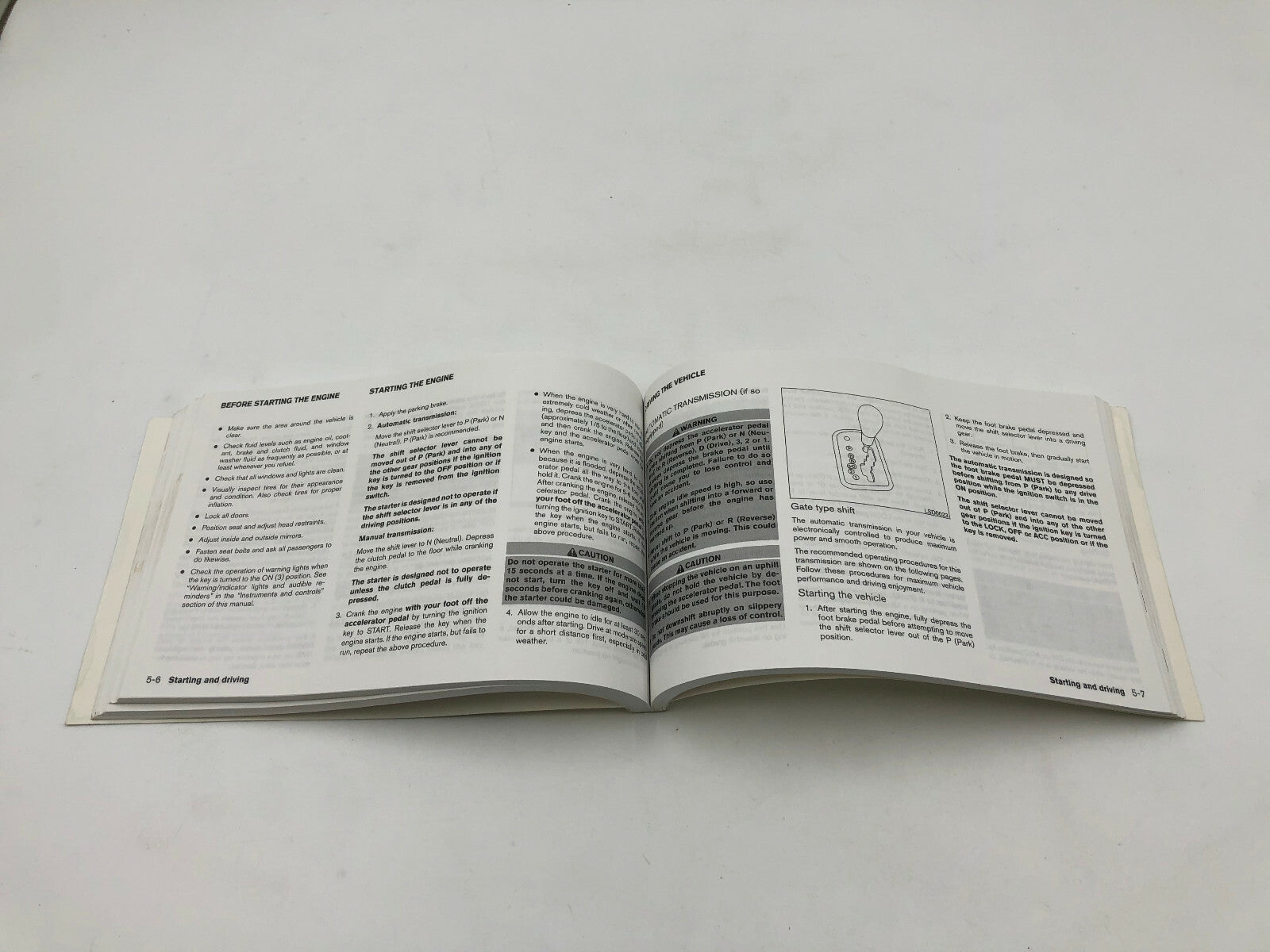 2002 Nissan Altima Owners Manual OEM D03B19006