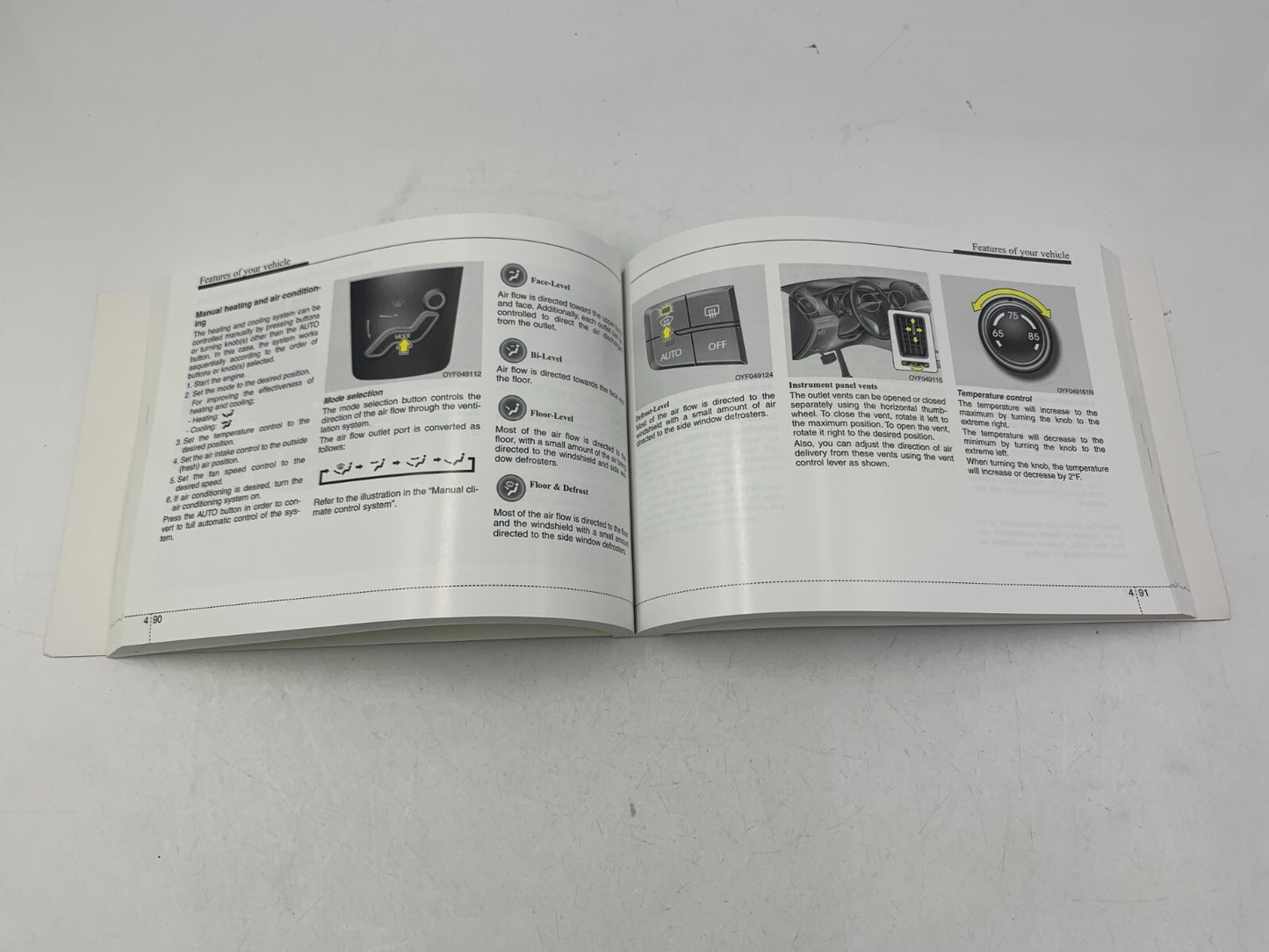 2011 Hyundai Sonata Owners Manual Set with Case OEM D04B60005