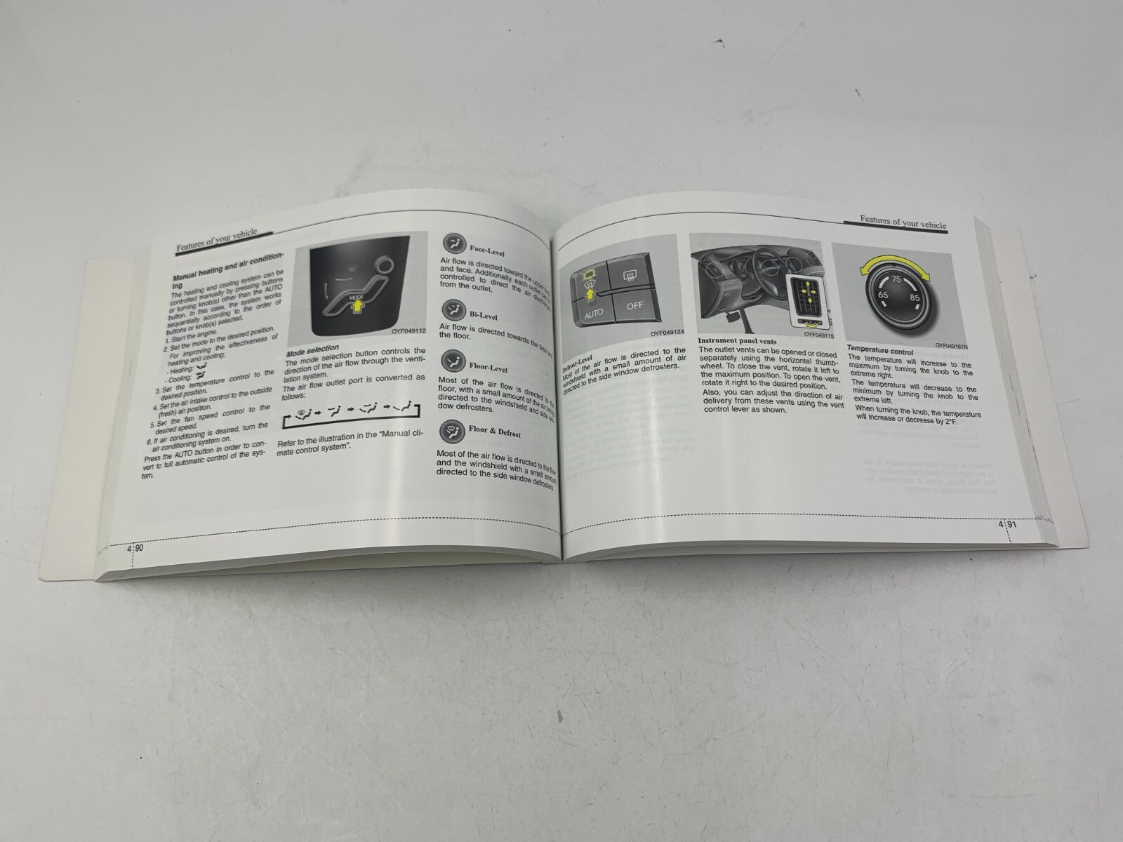 2011 Hyundai Sonata Owners Manual Set with Case OEM D04B60005