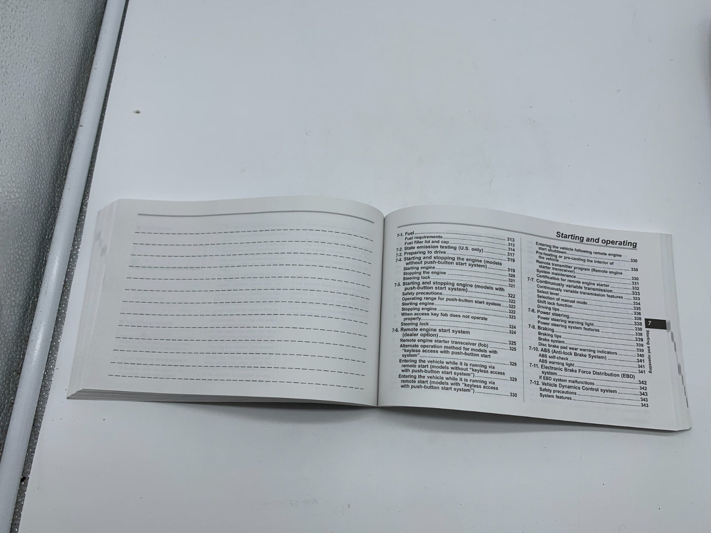 2021 Subaru Ascent Owners Manual Set with Case OEM B04B42003