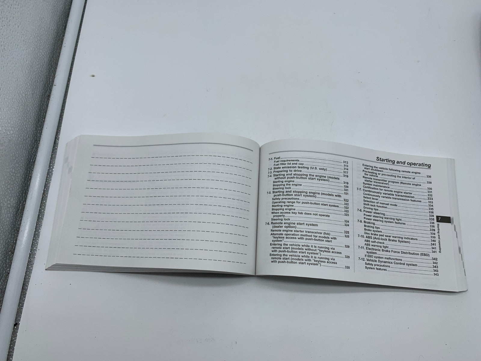 2021 Subaru Ascent Owners Manual Set with Case OEM B04B42003