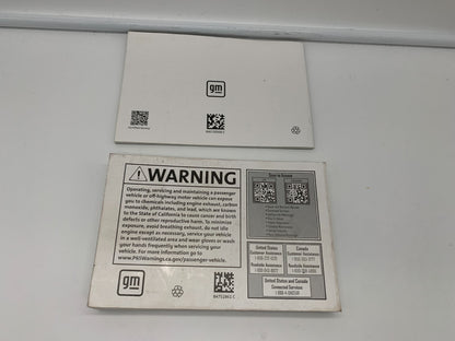 2022 Chevrolet Malibu Owners Manual Set OEM D03B10009