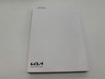 2022 Kia Telluride Sedan Owners Manual Set with Case OEM E01B46009