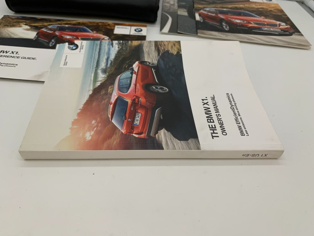 2013 BMW X1 Owners Manual Set with Case OEM R01B29021