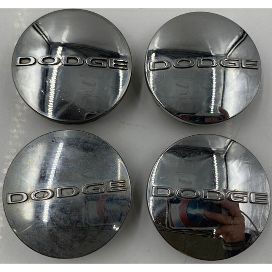 Dodge Rim Wheel Center Cap Set of 4 Chrome 2-3/8 inch OEM D04B37084