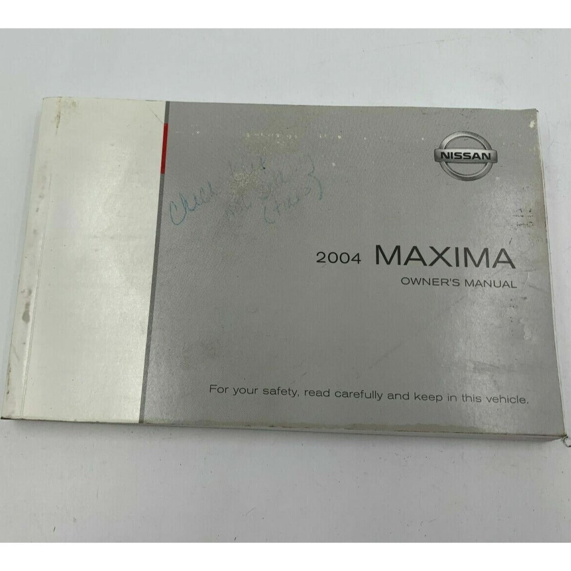 2004 Nissan Maxima Owners Manual OEM D02B25087