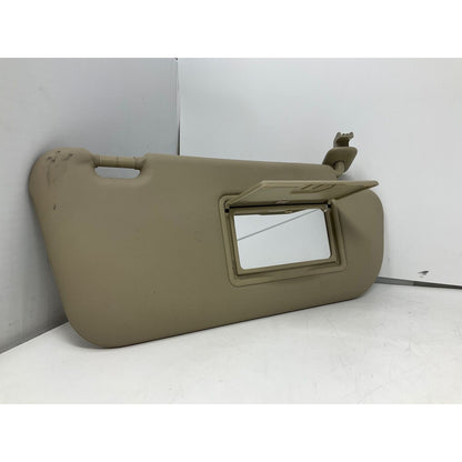 2004-2009 Mazda 3 Passenger Sun Visor Sunvisor Beige OEM D01B52084