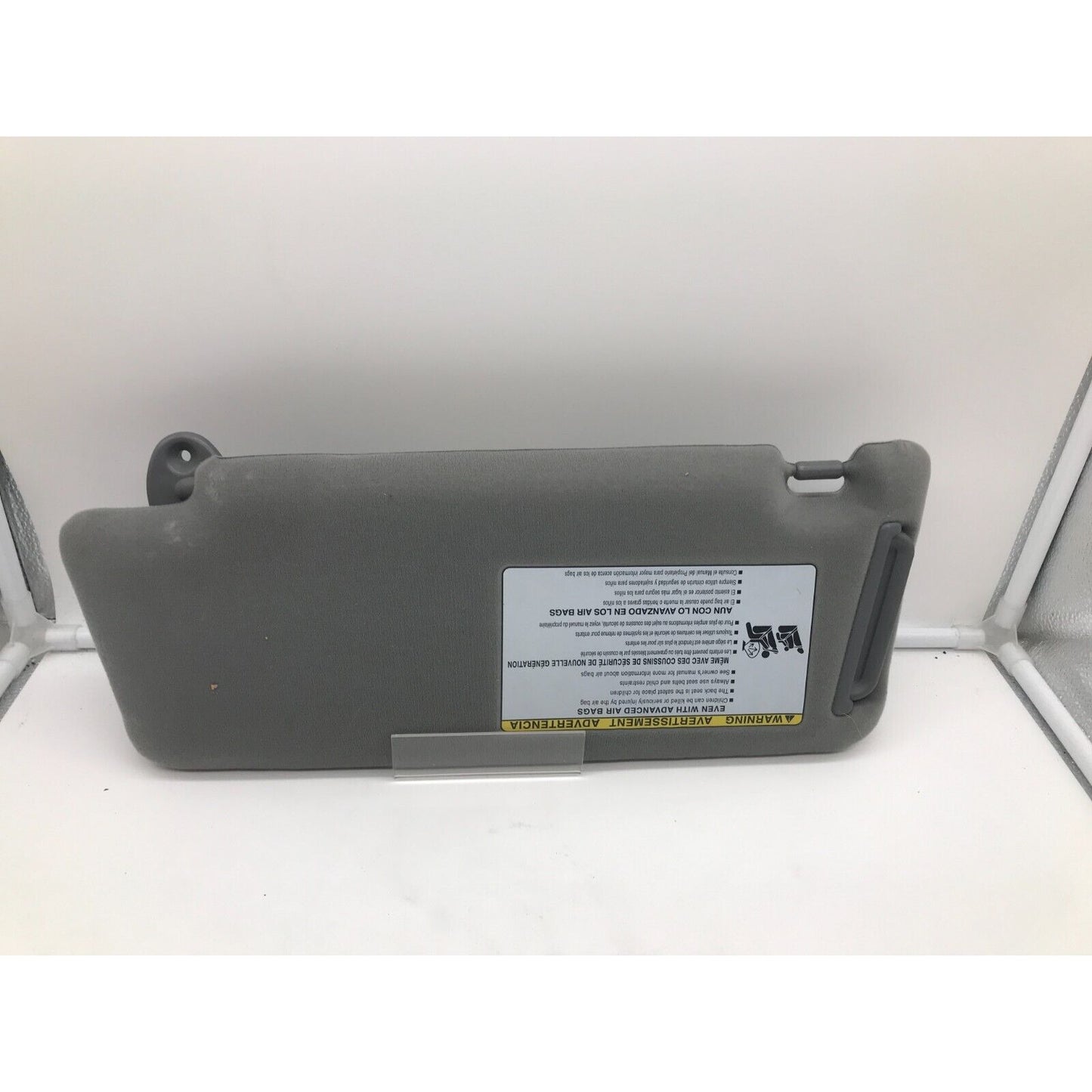 2005-2011 Toyota Tacoma Passenger Sun Visor Sunvisor Gray OEM B02B01039