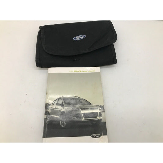 2014 Ford Escape Owners Manual Set with Case OEM E02B21016