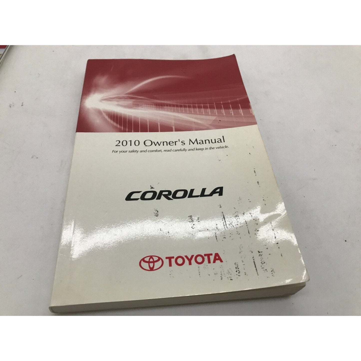 2010 Toyota Camry Owners Manual Set with Leather Case OEM D01B55010