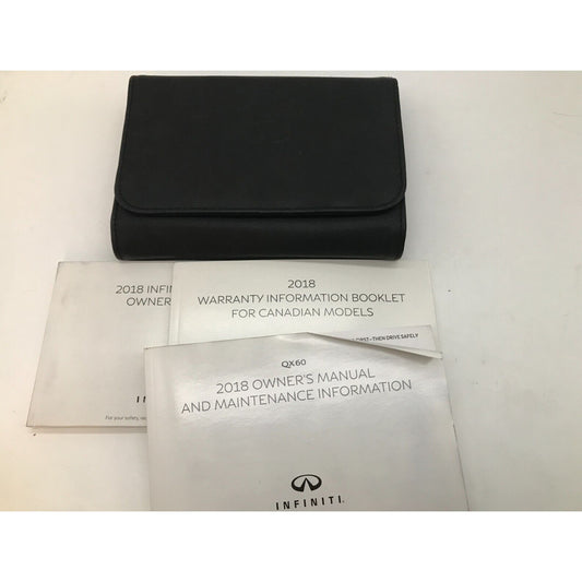 2014 Infiniti QX60 Owners Manual Set with Case OEM E02B21021