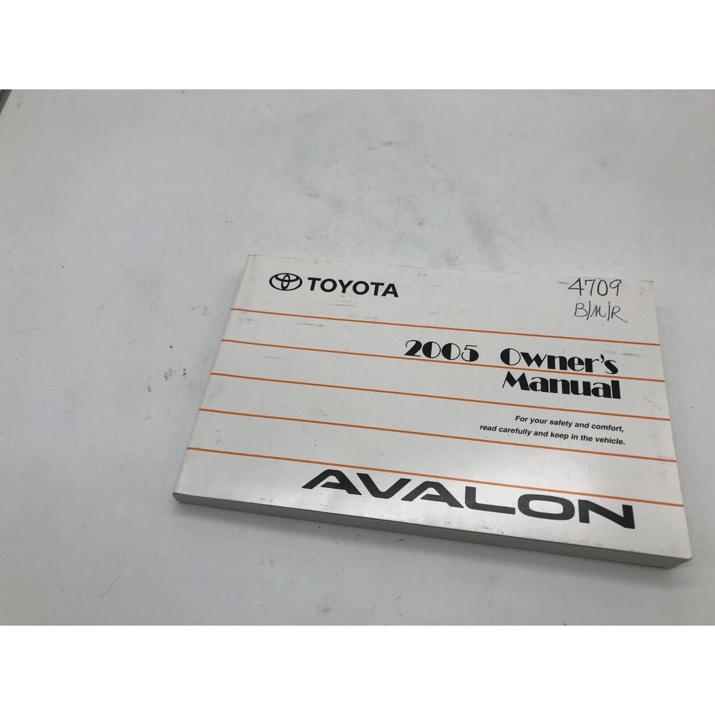 2005 Toyota Avalon Owners Manual Set OEM E04B10049