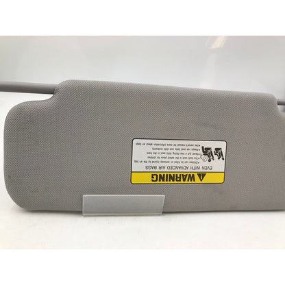 2015-2019 Hyundai Sonata Passenger Sun Visor Sunvisor Gray Illuminated E04B15086