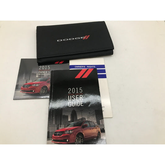 2015 Dodge Grand Caravan Owners Manual Handbook Set with Case OEM E02B21019