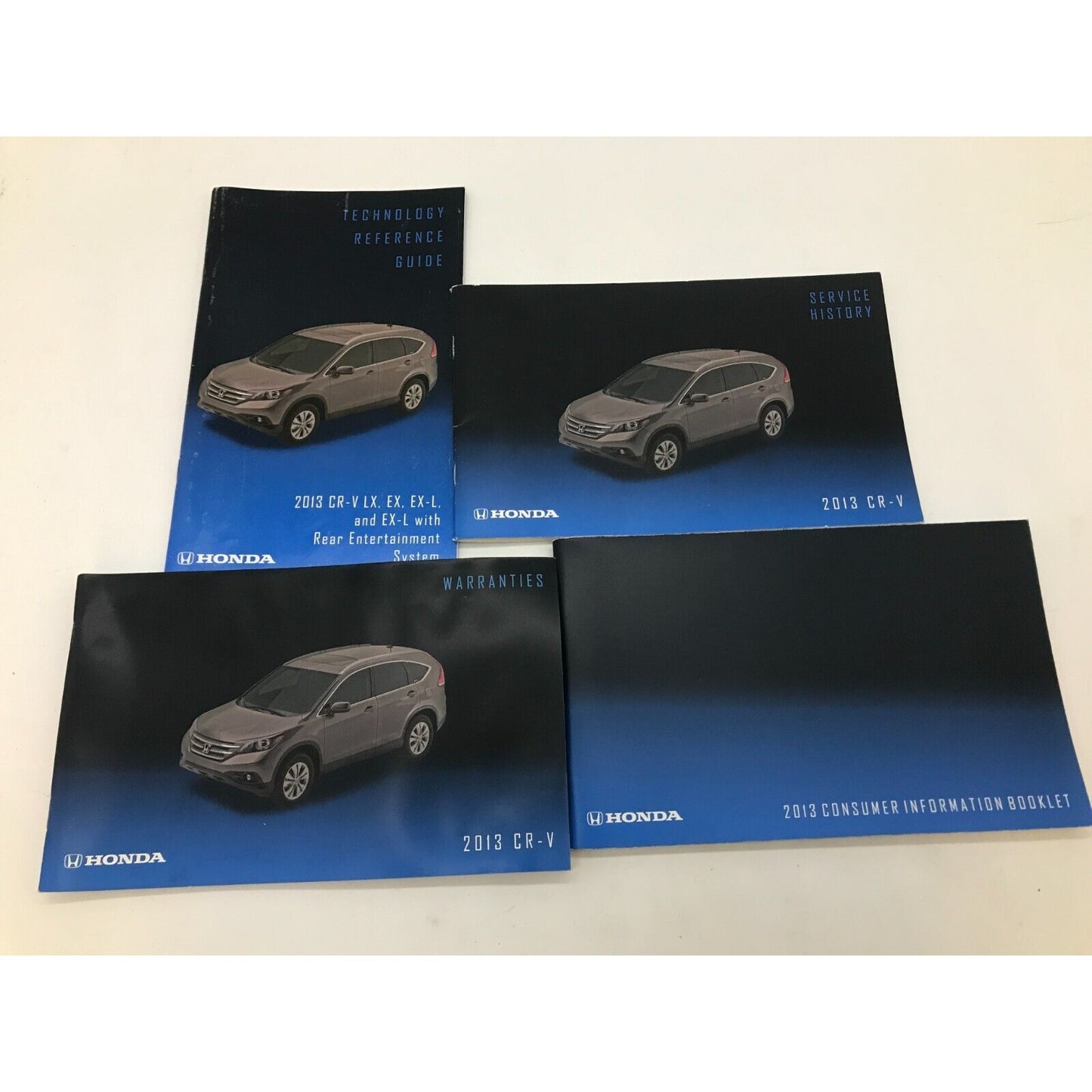 2013 Honda CR-V CRV Owners Manual Set with Case OEM D01B55007