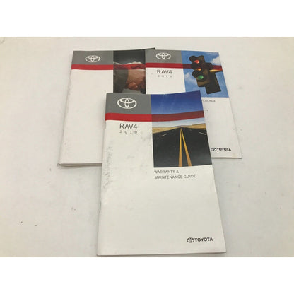 2010 Toyota RAV4 RAV 4 Owners Manual Set OEM B01B13050