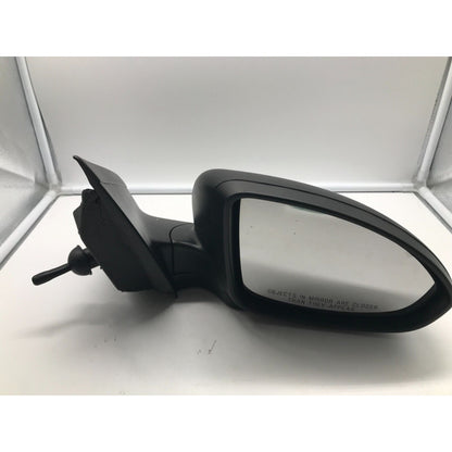 2011-2014 Chevrolet Cruze Passenger Side View Manual Door Mirror Black D01B49047