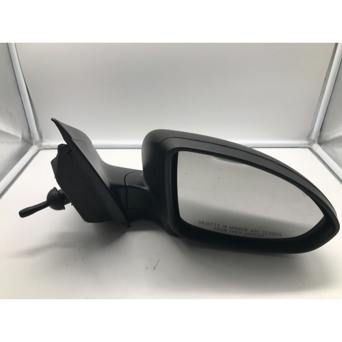 2011-2014 Chevrolet Cruze Passenger Side View Manual Door Mirror Black D01B49047