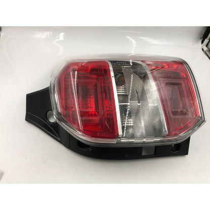 2014-2016 Subaru Forester Passenger Side Tail Light Taillight OEM G01B39040