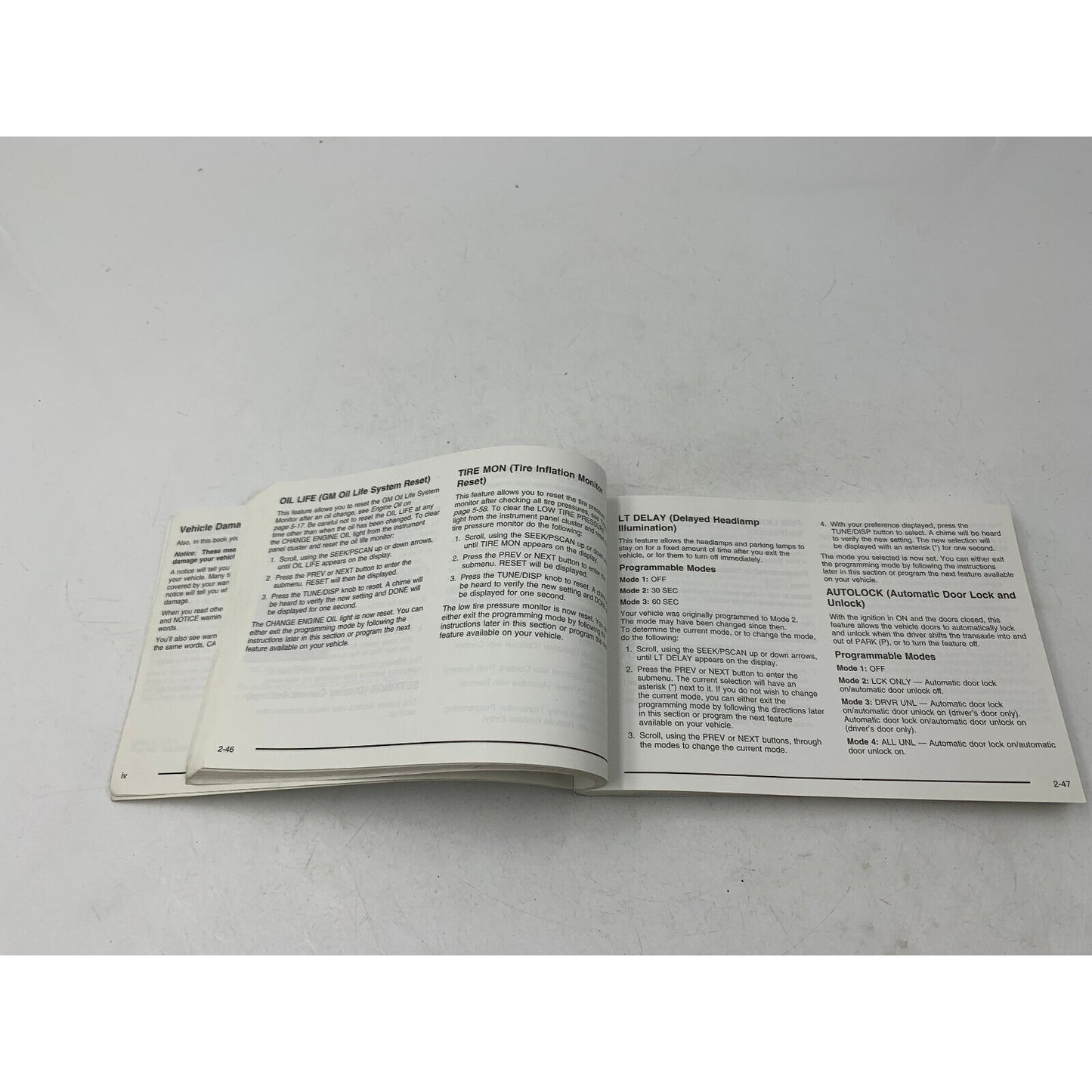 2004 Chevrolet Impala Owners Manual OEM D04B37090