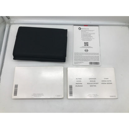 2019 Nissan Altima Sedan Owners Manual Set with Case OEM C02B08059