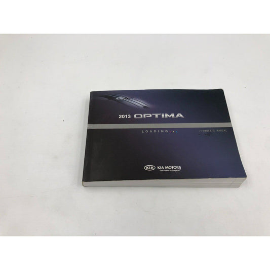 2013 Kia Optima Owners Manual OEM C04B26076