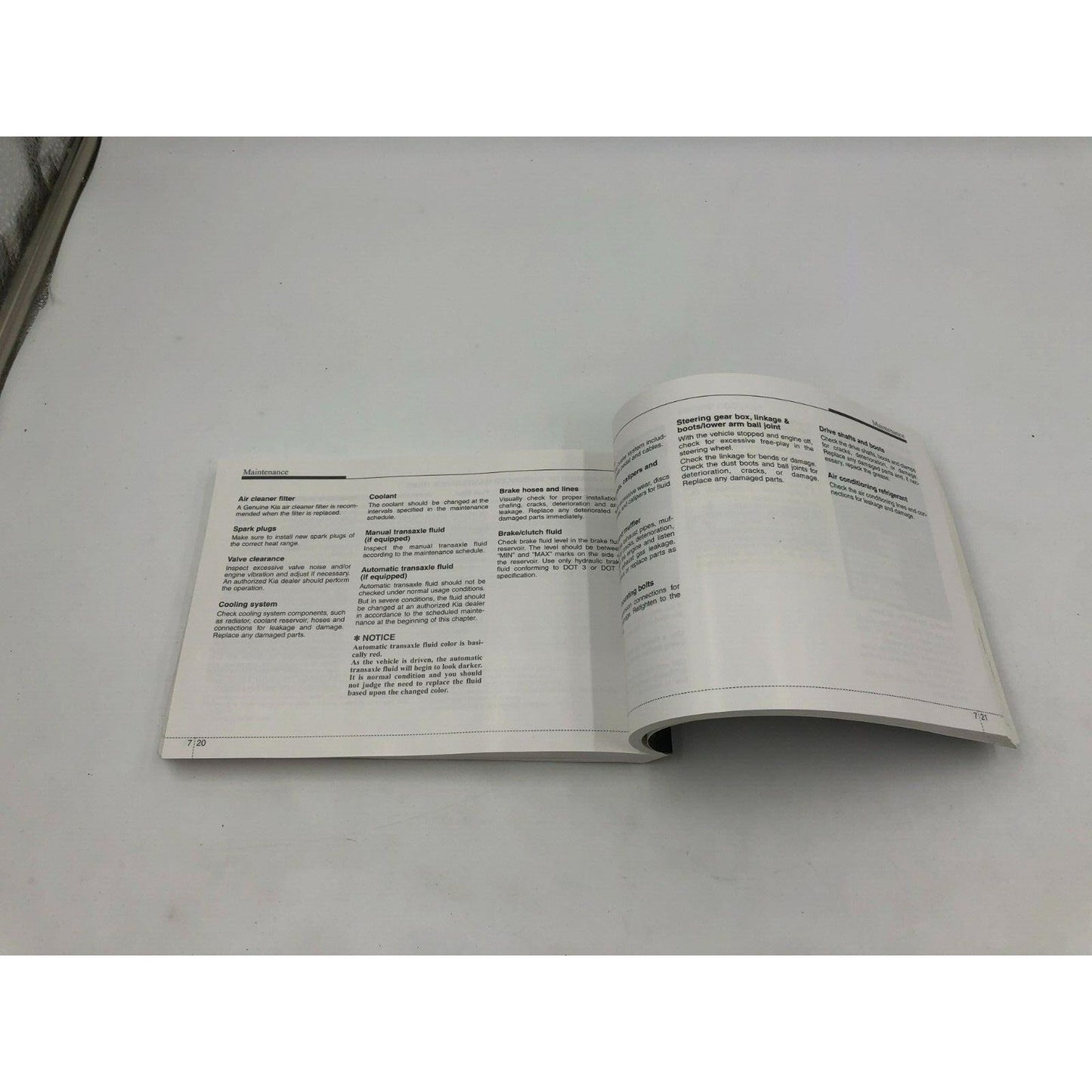 2013 Kia Optima Owners Manual OEM C04B26076