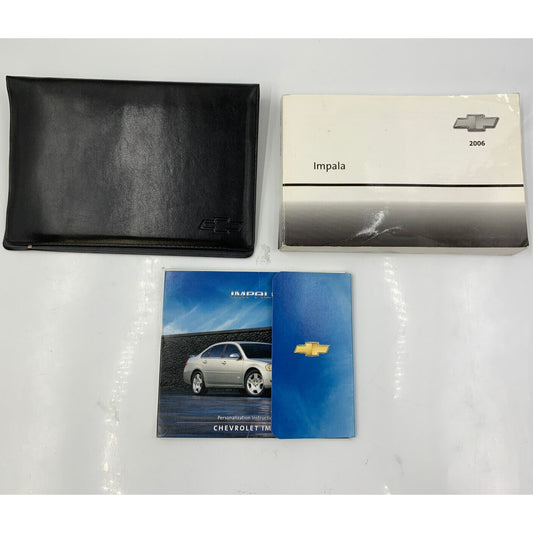 2006 Chevrolet Impala Owners Manual Set with Case OEM E04B37084