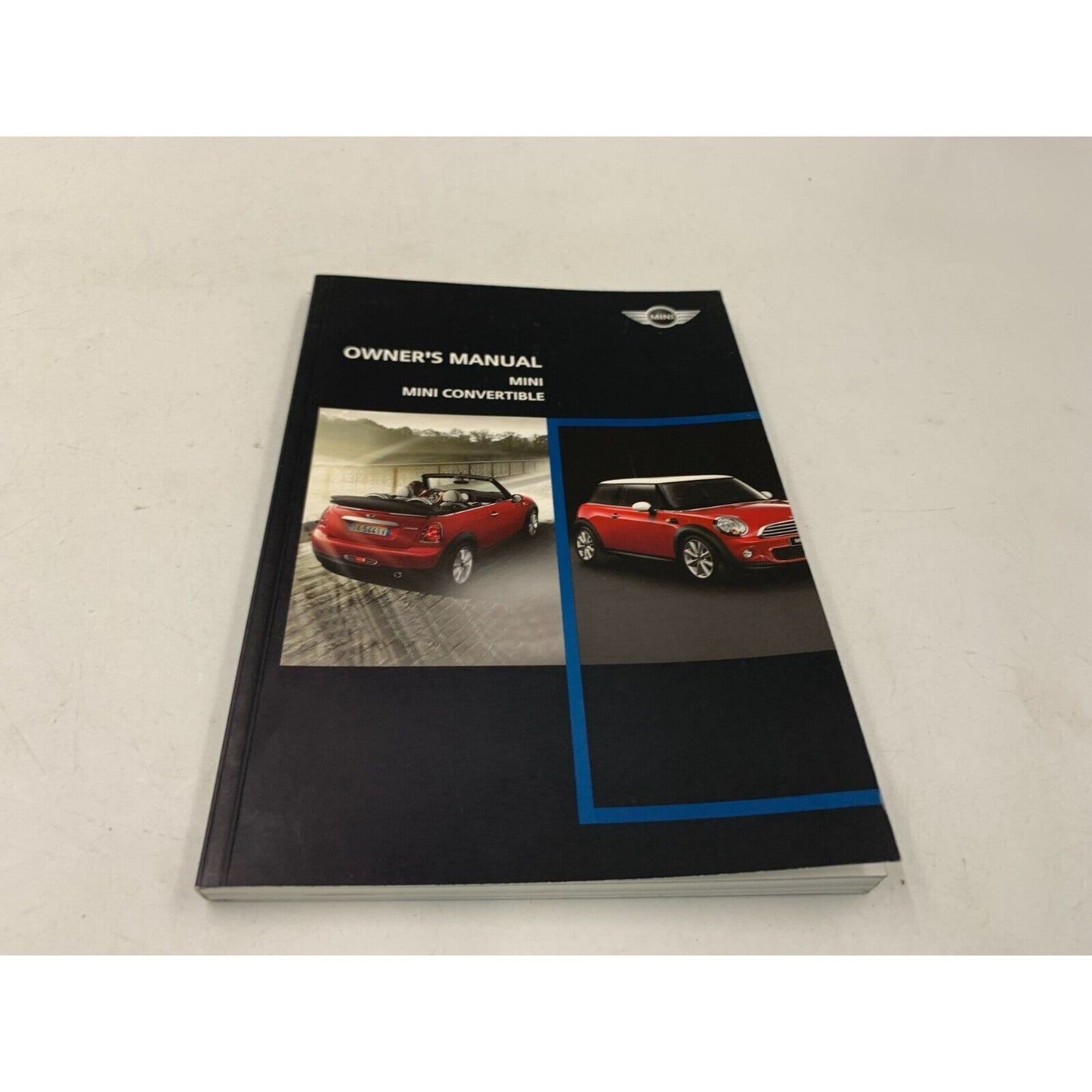 2011 Mini Convertible Owners Manual Set with Case OEM E04B15082