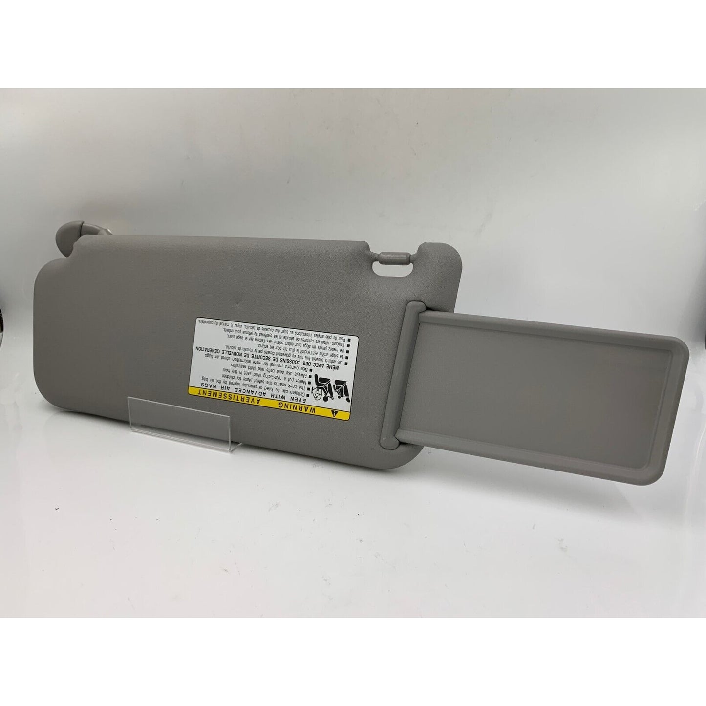 2006-2009 Toyota Rav 4 Passenger Sun Visor Sunvisor Gray Illuminated C03B07086