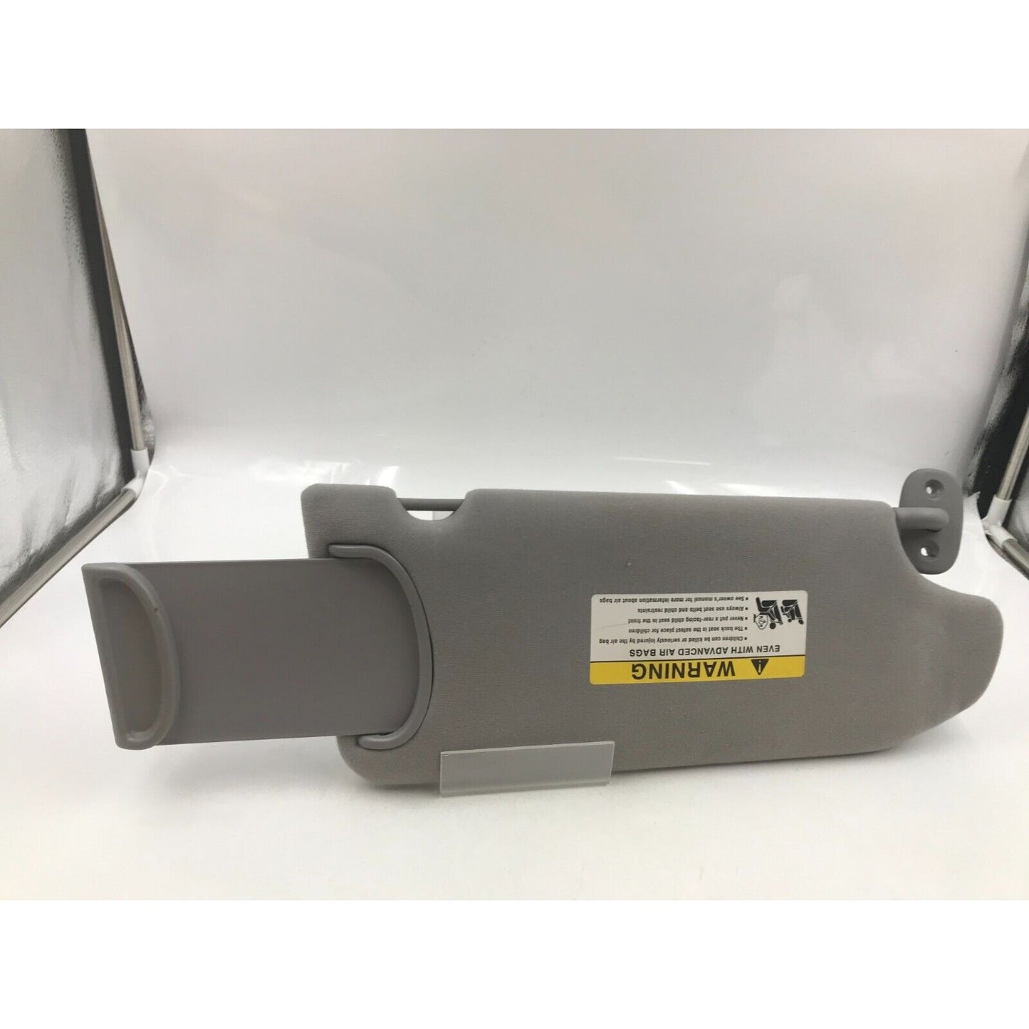 2010-2012 Mitsubishi Galant Driver Sun Visor Sunvisor Gray OEM D01B52081