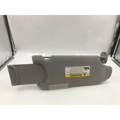 2010-2012 Mitsubishi Galant Driver Sun Visor Sunvisor Gray OEM D01B52081