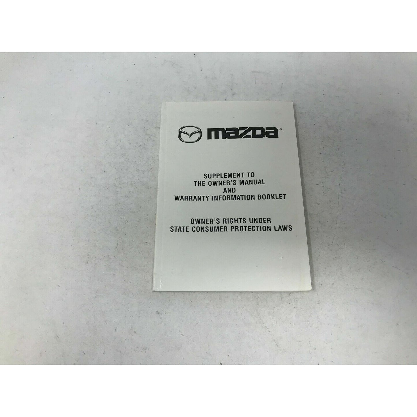 2003 Mazda 6 Owners Manual Ste with Case OEM C02B17085