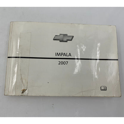 2007 Chevrolet Impala Owners Manual Handbook OEM A02B59003