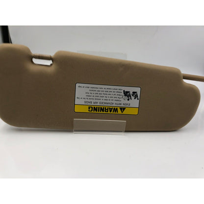 2011-2014 Hyundai Sonata Driver Sun Visor Sunvisor Brown OEM D03B30086