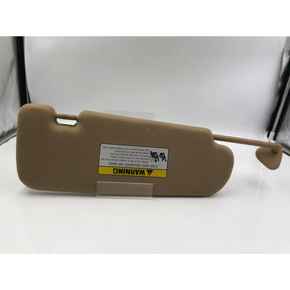 2011-2014 Hyundai Sonata Driver Sun Visor Sunvisor Brown OEM D03B30086