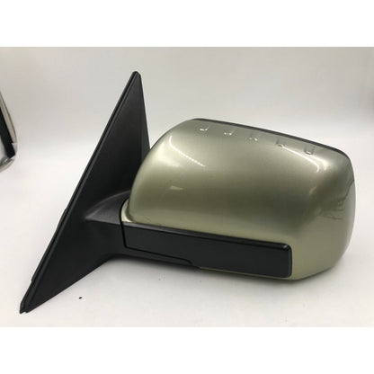 2010-2012 Kia Soul Driver Side View Manual Door Mirror Green OEM A03B52041