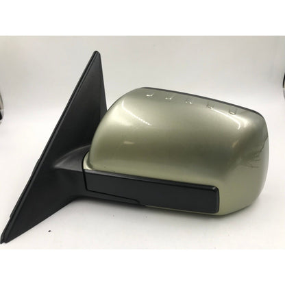 2010-2012 Kia Soul Driver Side View Manual Door Mirror Green OEM A03B52041