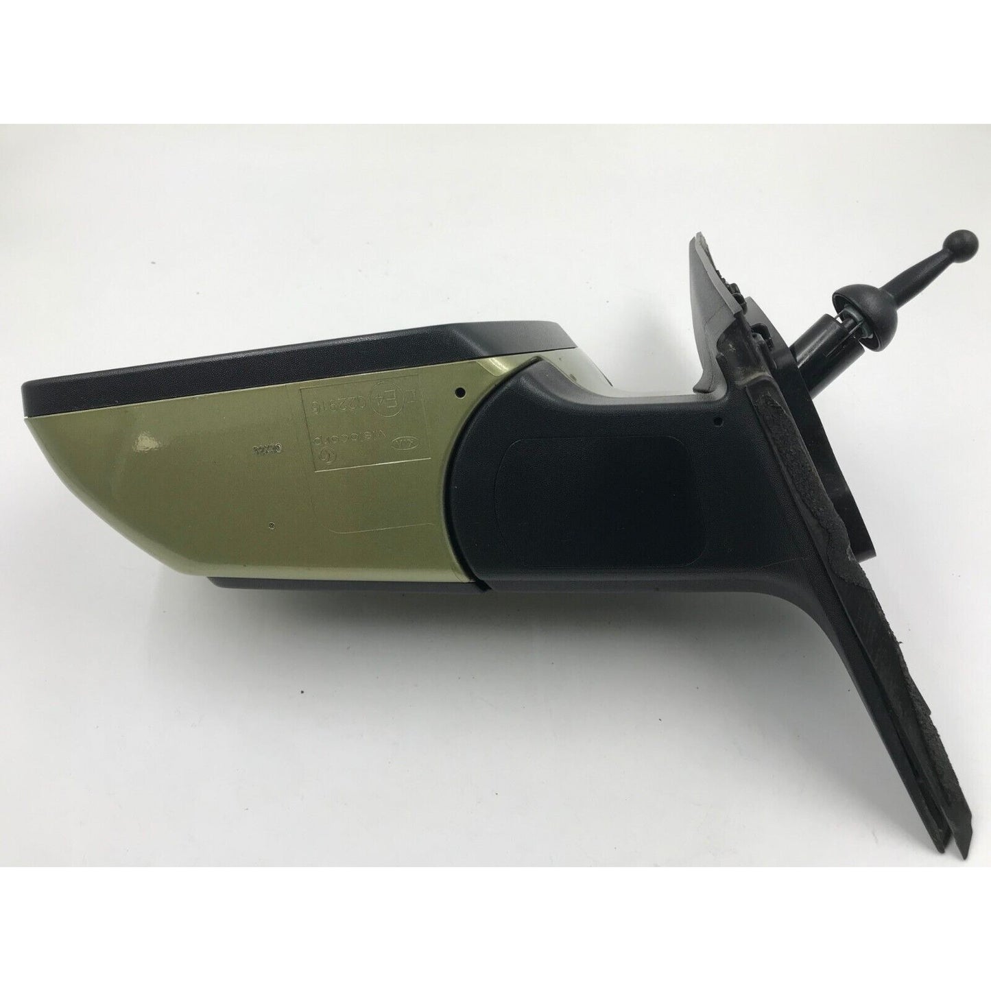 2010-2012 Kia Soul Driver Side View Manual Door Mirror Green OEM A03B52041