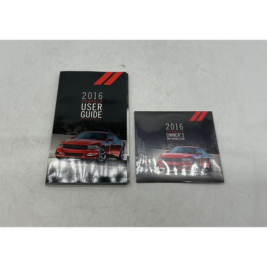 2016 Dodge Charger Owners Manual Handbook with Case OEM A02B65007